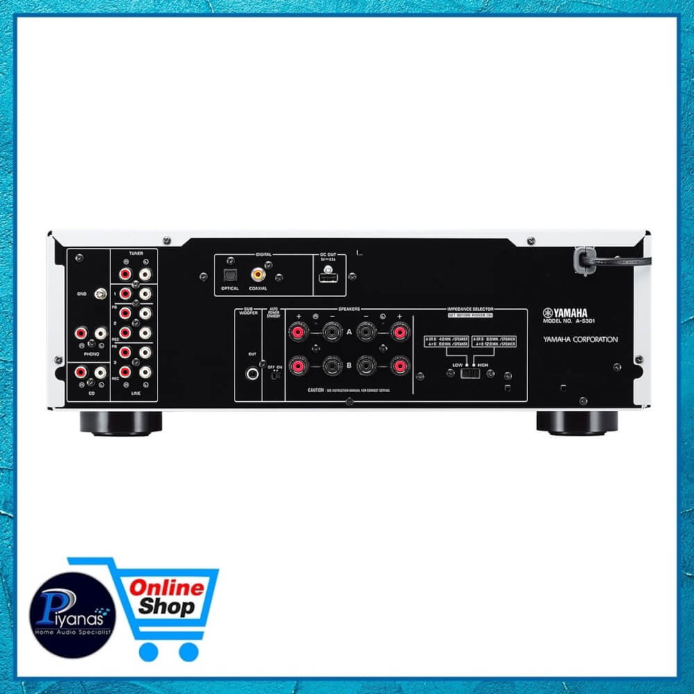 อินทิเกรตแอมป์ YAMAHA : A-S301 (BLACK)